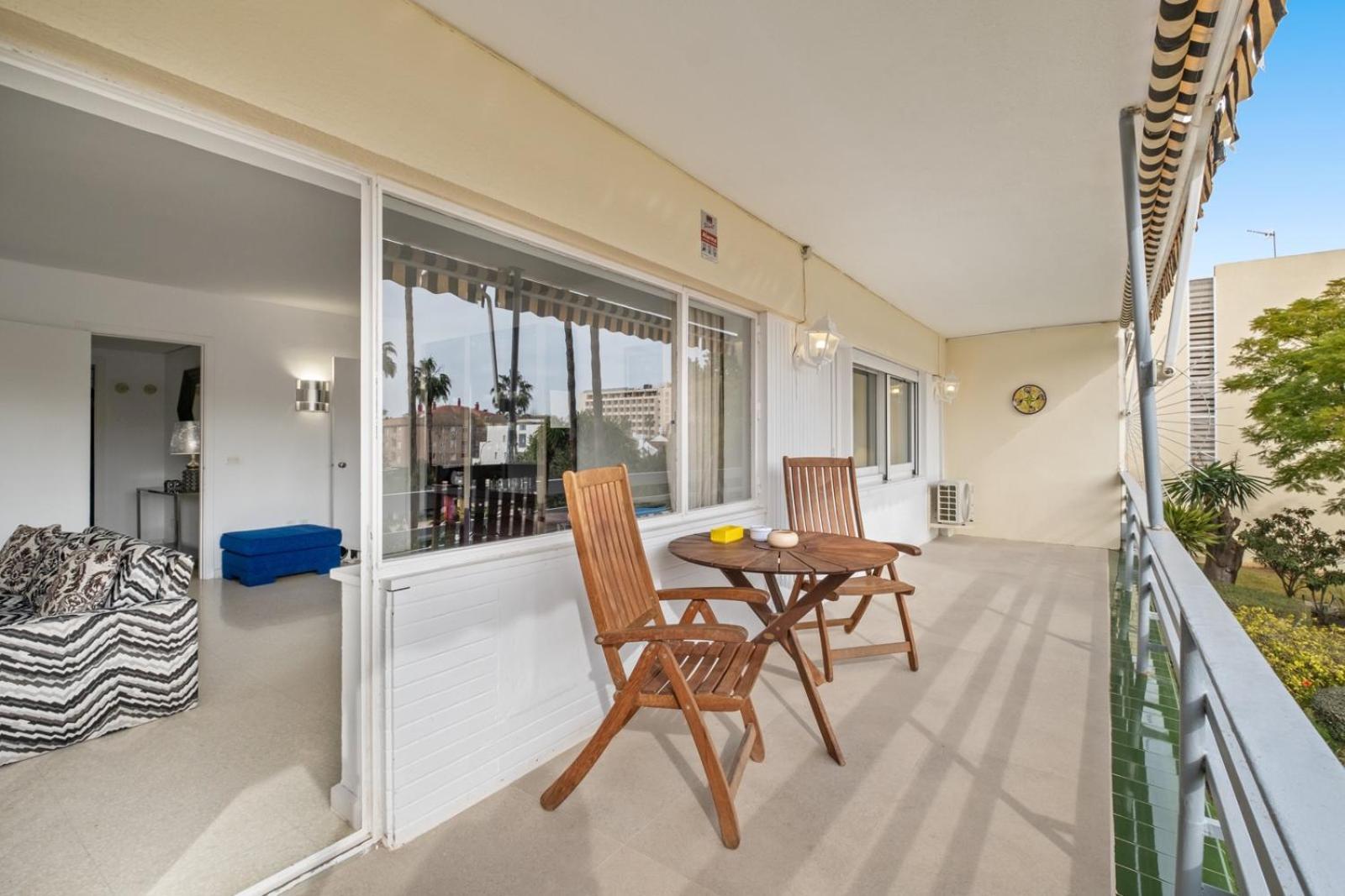 Piso Con 2 Habitaciones, 2 Terrazas Y Piscina トレモリノス エクステリア 写真